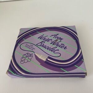 Vintage Avon wrist, rider bracelet, purple, NIB